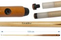 Kij bilardowy Excalibur Premium od 102 do 133 cm