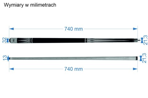 Kij bilardowy II cz. Oxyear no.4