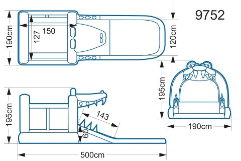Park Skakania i Pluskania Krokodyla - HappyHop