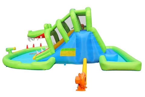 Podwójna zjeżdżalnia wodna Krokodyla w Dżungli - HappyHop