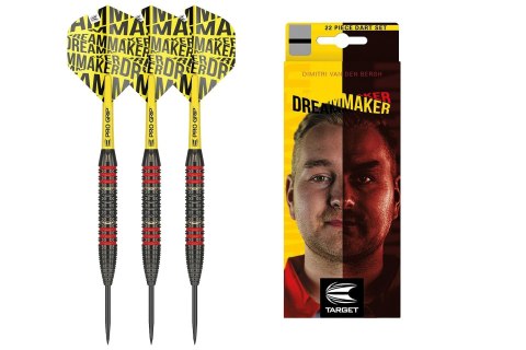 Rzutki Target Dimitri Van den Bergh Brass (steel tip) 22g