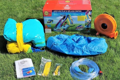 Zjeżdżalnia wodna nadmuchiwana Happy Hop - Rekin zielony