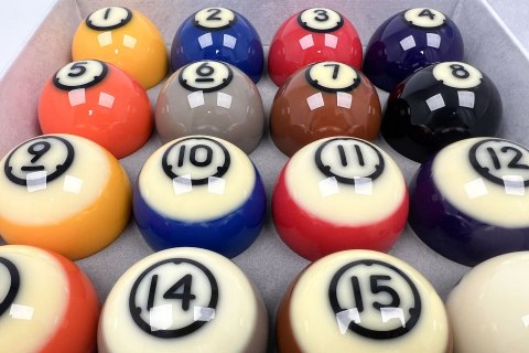 Bile pool Dynaspheres Rhodium 57.2 mm