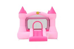 Dmuchany zamek ze zjeżdżalnią Happy Hop new - różowy new 2025