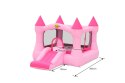 Dmuchany zamek ze zjeżdżalnią Happy Hop new - różowy new 2025