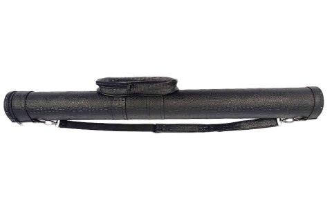 Futerał 'Krokodyl' Tuba 2x2 - czarny, nowy