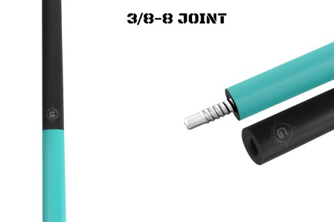 Kij bilardowy 2-cz. Rhino G-L Tropical Turquoise