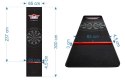 Mata do darta Bull's Carpet Black-Red 300x65cm