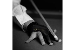 Rękawiczka bilardowa TAOM MIDAS - PRAWA, Czarna XL