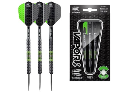 Rzutki Target Vapor8 Black Green 80% (steel tip) 21g