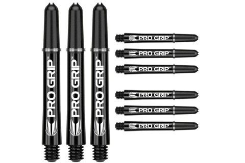 Shafty Target - Pro Grip - 9 sztuk - Czarny Short