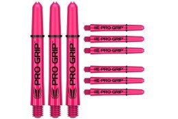 Shafty Target - Pro Grip - 9 sztuk - Różowy Medium