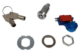 Stacyjka 22KM z 7pinowym okrągłym kluczem na Micro Switch