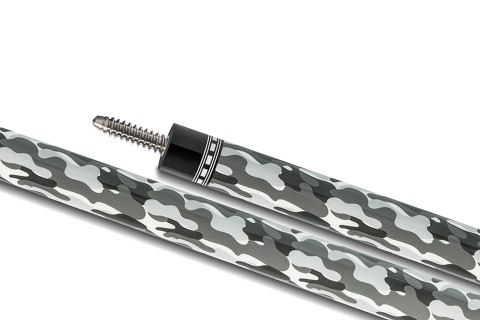Kij bilardowy 2-cz. EVO Camo-2 Ghost Leather Wrap