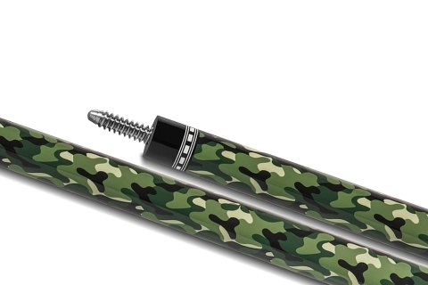 Kij bilardowy 2-cz. EVO Camo-3 Viper Leather Wrap