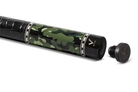 Kij bilardowy 2-cz. EVO Camo-3 Viper Leather Wrap