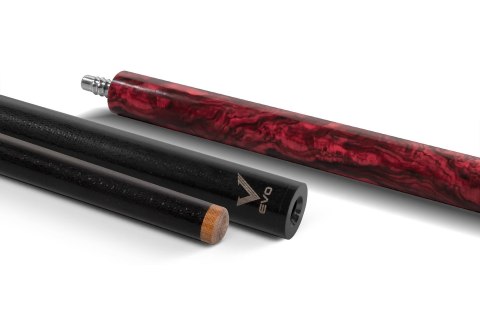 Kij bilardowy 2-cz EVO Ignis-2 Jump Cue Crimson Burn