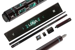 Kij bilardowy 2-cz. EVO Luna-1 Malachite Eclipse MAX