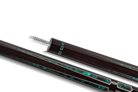 Kij bilardowy 2-cz. EVO Luna-1 Malachite Eclipse MAX