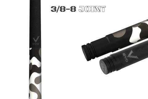 Kij bilardowy 2-cz. Rhino EVO Camo Urban