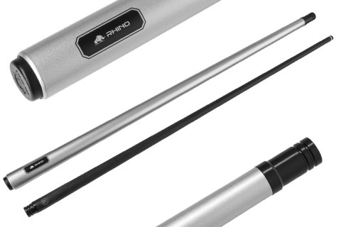 Kij bilardowy 2-cz. Rhino G-L Silver Metallic