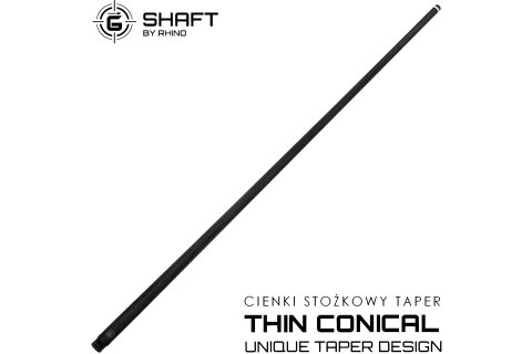 Kij bilardowy 2-cz. Rhino G-W Bocote LW