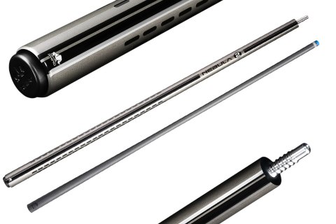 Kij bilardowy 2-cz. Rhino NEBULA 2 - Charcoal Gray