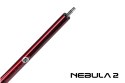 Kij bilardowy 2-cz. Rhino NEBULA 2 - Crimson Red