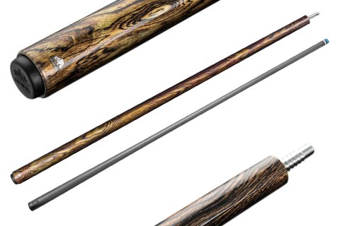 Kij bilardowy 2-cz. Rhino RETRÔ - Bocote