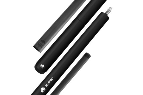 Kij bilardowy 3-cz. Rhino JUMP Cue Black