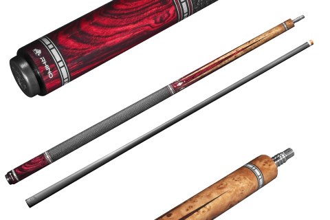 Kij bilardowy 2-cz. Rhino ECLIPSE II - Ember