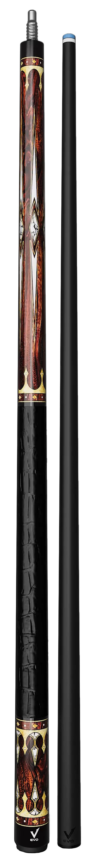 Kij bilardowy 2-cz- EVO Crown Ancient Oak MAX 9.jpg